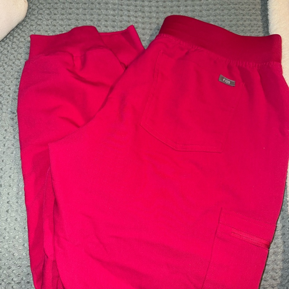 Raspberry Fig scrub pants! Joggers